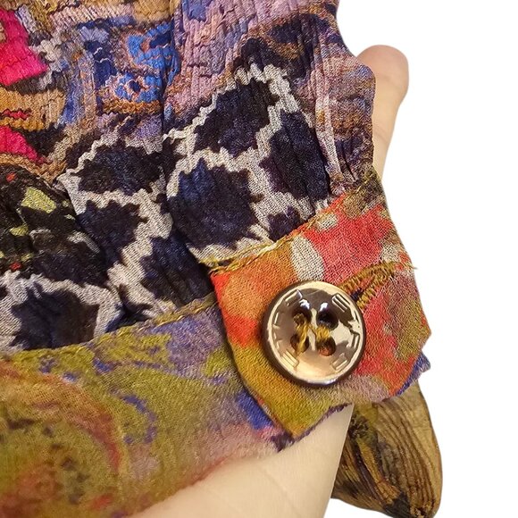 Etro Multicolor Patterned Blouse - Picture 5 of 9